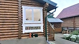 Окна для деревянных домов. Обсадная коробка